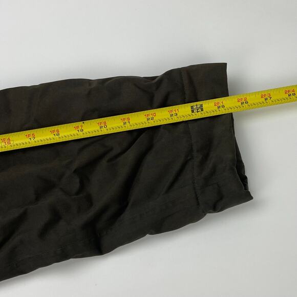 VTG Timberland Weathergear Men's XL Brown Fleece Lined Coat Leather Trim - Picture 8 of 9